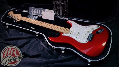Fender AMERICAN SERIES Stratocaster Chrome Red, USA 2004
